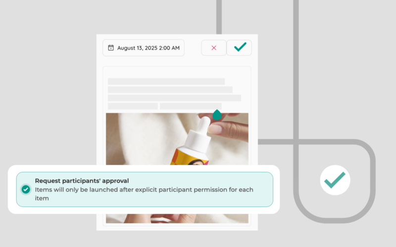Approve first (Opt-in)